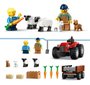 Lego City Trator De Fazenda Vermelho 116 Peças