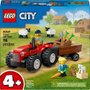 Lego City Trator De Fazenda Vermelho 116 Peças