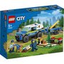 Lego City Treinamento Móvel de Cães Policiais 197 Peças
