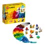 Lego Classic Blocos Transparentes Criativos 500 Peças