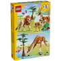 Lego Creator 3 em 1 Animais Selvagens do Safari