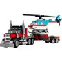 Lego Creator 3 em 1 Caminhão Plataforma Com Helicóptero