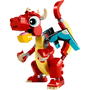 Lego Creator 3 Em 1 Dragão Vermelho 149 Peças