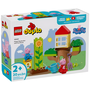Lego Duplo Jardim E Casa Na Árvore Da Peppa Pig 20 Peças