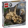 Lego Jurassic World Fósseis De Dinossauros: Crânio De Triceratops
