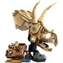 Lego Jurassic World Fósseis De Dinossauros: Crânio De Triceratops
