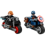 Lego Marvel Motos da Viúva Negra e do Capitão América
