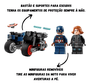 Lego Marvel Motos da Viúva Negra e do Capitão América