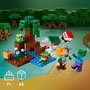 Lego Minecraft A Aventura no Pântano 65 Peças