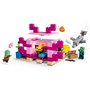 Lego Minecraft A Casa do Axolotl 242 Peças