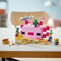Lego Minecraft A Casa do Axolotl 242 Peças