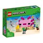 Lego Minecraft A Casa do Axolotl 242 Peças