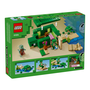 Lego Minecraft A Casa Tartaruga de Praia 234 peças