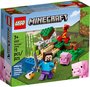 Lego Minecraft A Emboscada do Creeper 72 Peças
