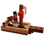 Lego Minecraft A Viagem Do Barco Pirata 166 Peças