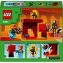 Lego Minecraft Batalha Da Lava Nether 99 Peças