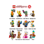 Lego Mini Figuras Série 24 C/1 Mini Personagem 71037