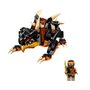 Lego Ninjago Dragão de Terra EVO do Cole 285 Peças