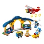 Lego Sonic Oficina do Tails e Avião Tornado 376 peças