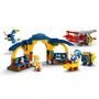 Lego Sonic Oficina do Tails e Avião Tornado 376 peças