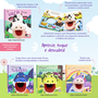 Livro Aventuras Com Fantoches A Vaca Amiga