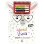 Livro Colorir É Divertido! Adorável Lhama