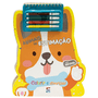 Livro Colorir é Divertido! Animais de Estimação Happy Books