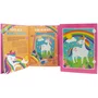 Livro & Kit Mania do Cristal Unicórnio Happy Books