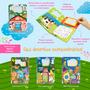 Livro Lousa Mágica Animais de Estimação Happy Books