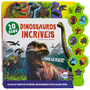 Livro Supersons Com Abas Dinossauros Incríveis Happy Books