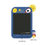 Lousa Mágica Tela LCD Tablet Infantil Fenix