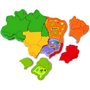 Mapa do Brasil 3D Plástico Elka
