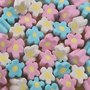 Marshmallow Flor Colorida Baunilha 250g Fini
