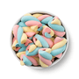 Marshmallow Maxmallows Recheado Colorido 220g Docile Marshmallow Maxmallows Recheado Colorido 220g Docile