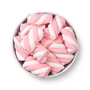 Marshmallow Twist Rosa/Branco 250g Docile