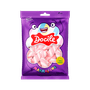 Marshmallow Twist Rosa/Branco 250g Docile