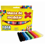 Massa De Modelar C/12 Cores 180g Make+