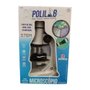 Microscópio Infantil STEM C/3 Lentes até 1200X Polibrinq