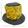 Mini Chapéu Cartolinha Paetês Dourado Badulake