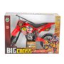 Moto de Trilha Big Cross Vermelha BS Toys