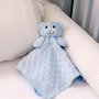 Naninha Algodão Doce De Pelúcia Azul Buba