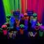 Palito Decorativo Neon Brilha No Escuro C/50 Unidades