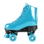 Patins Roller Skate 4 Rodas Azul Com Glitter Ajustável 31-34 Fenix