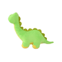 Pelúcia Baby Dino Verde 30cm Brumar