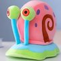 Pelúcia Bob Esponja Gary Caracol 25cm Multikids