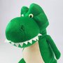 Pelúcia Dinossauro Dino Bob Verde 38cm Brumar