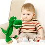 Pelúcia Dinossauro Dino Bob Verde 38cm Brumar