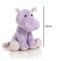 Pelúcia Hipopótamo Filhote 25cm Brumar
