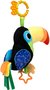 Pelúcia Infantil Tucano Zaza Colorido Buba