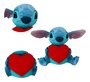 Pelúcia Stitch Coração com Luz e Som 30cm